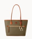 Dooney Pebble Grain Tote Olive ID-3akcNZrH