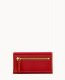 Dooney Pebble Grain Continental Clutch Red ID-0aZQWCiN