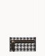 Dooney Houndstooth Continental Clutch Black ID-cUvEQ8X8