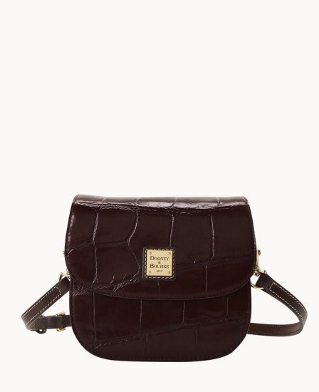 Dooney Denison Saddle Bag Espresso ID-zPwbZLKq - Click Image to Close