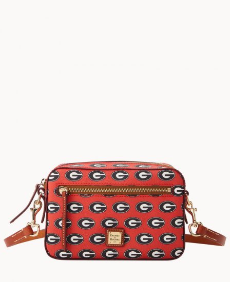 Dooney Collegiate University of Georgia Camera Zip Crossbody U OF GEORGIA ID-v7kvtwbf - Click Image to Close