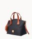 Dooney Pebble Grain Trina Satchel Black ID-QoA5LWuF