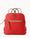 Dooney Pebble Grain Backpack Red ID-3YmMl7s1