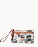 Dooney NFL Raiders Double Zip Wristlet Las Vegas Raiders ID-UvbnYv3n