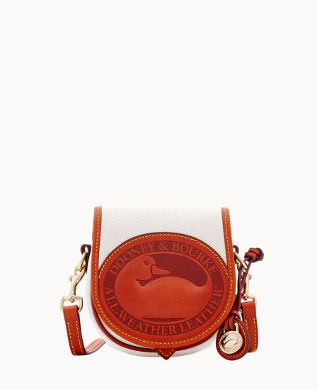 Dooney All Weather Leather 2 Duck Bag White ID-R2eUyPNE - Click Image to Close