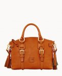 Dooney Florentine Bristol Satchel Natural ID-3P8mqYRr