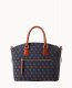 Dooney Gretta Domed Satchel Navy ID-OkiM52uk