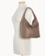 Dooney Pebble Grain Small Logo Lock Sac Taupe ID-FrP8UnQx