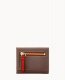 Dooney Pebble Grain Small Flap Credit Card Wallet Elephant ID-dGIfaNJr