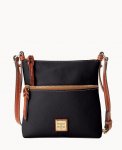 Dooney Pebble Grain Letter Carrier Black ID-fVq1rYBd