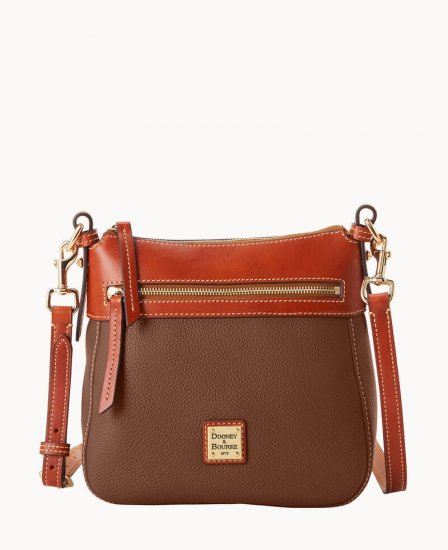 Dooney Pebble Grain Crossbody 25 Bark ID-PL8F5K8c - Click Image to Close