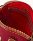 Dooney Pebble Grain Domed Satchel Wine ID-U6ZD8jQB