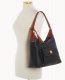 Dooney Pebble Grain Hobo Black ID-d09LrS5t