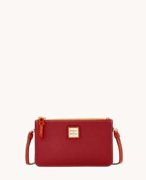 Dooney Pebble Grain Ella Crossbody Red ID-iRJuR83X