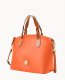 Dooney Wexford Leather Celeste Satchel Coral ID-ymEXnIla