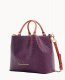 Dooney Ostrich Large Barlow Plum Wine ID-lLK7tXQX