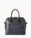 Dooney Denison Satchel Steel Blue ID-YG9WwAdc