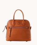 Dooney Florentine Domed Satchel Natural ID-aa9aYE8r