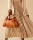 Dooney Florentine Satchel Chestnut ID-ilphpNjT