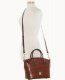 Dooney Denison Domed Satchel Cognac ID-NVUvdXbo