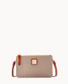 Dooney Pebble Grain Ella Crossbody Taupe ID-5rIhU29b