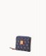 Dooney Gretta Small Zip Around Wallet Navy ID-OSL92VY9