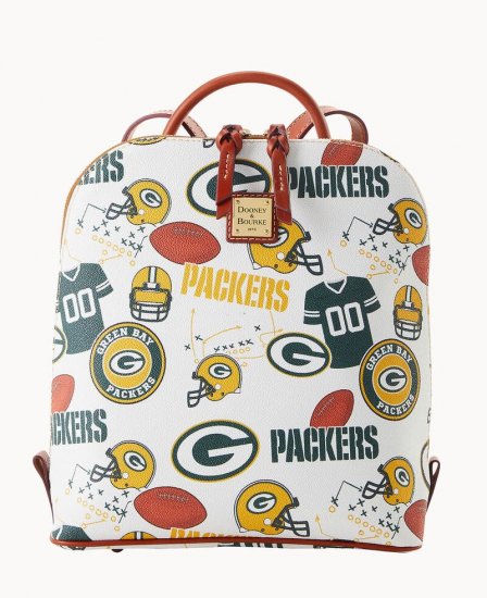 Dooney NFL Packers Zip Pod Backpack PACKERS ID-NwFbGL5V - Click Image to Close