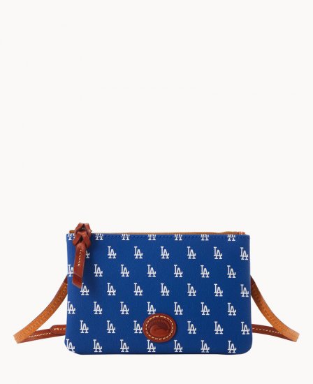 Dooney MLB Dodgers Top Zip Crossbody Dodgers ID-seVATdZk - Click Image to Close