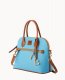 Dooney Pebble Grain Domed Satchel Sky Blue ID-vg1RfMwJ