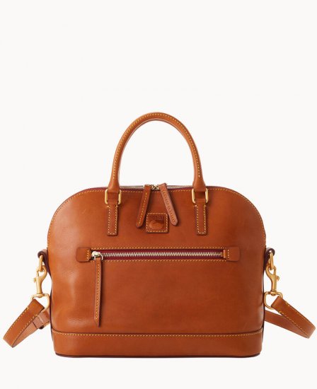 Dooney Florentine Domed Satchel Natural ID-Fh8PZjLD - Click Image to Close