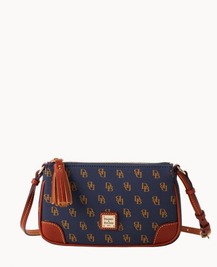 Dooney Gretta Slim Crossbody Navy ID-fiaDLR94 - Click Image to Close