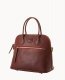 Dooney Florentine Domed Satchel Chestnut ID-D5KiiWve