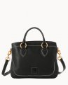 Dooney Florentine Short Handle Shopper Black ID-B2pzDTRs