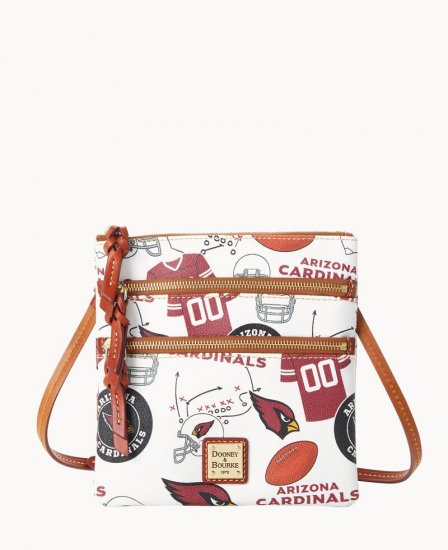 Dooney NFL AZ Cardinals N S Triple Zip Crossbody CARDINALS ID-IKK3fixq - Click Image to Close