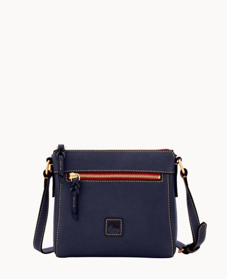 Dooney Florentine Allison Crossbody Navy ID-olnabg7n - Click Image to Close