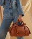 Dooney Florentine Large Satchel Navy ID-w7z5LhBL