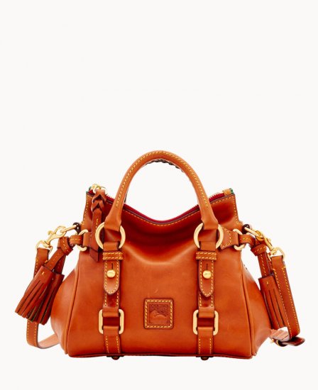 Dooney Florentine Nano Satchel Natural ID-x8UqGCM6 - Click Image to Close