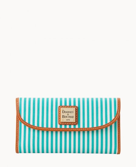 Dooney Seaview Continental Clutch Sea Foam ID-UyLchPL0 - Click Image to Close