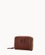 Dooney Florentine Large Zip Around Credit Card Case Chestnut ID-uOVQeqGa