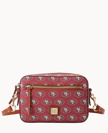 Dooney NFL 49ERS Camera Zip Crossbody 49ERS ID-Iq8Ab9zs - Click Image to Close