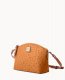 Dooney Ostrich Penny Crossbody Caramel ID-LGl1dw7Q