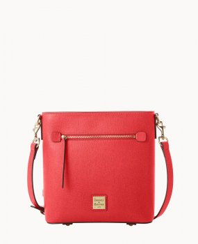 Dooney Saffiano Zip Crossbody Tomato ID-iOC3jhYV