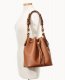 Dooney All Weather Leather 3.0 Drawstring 25 Caramel ID-GgnMGCfy