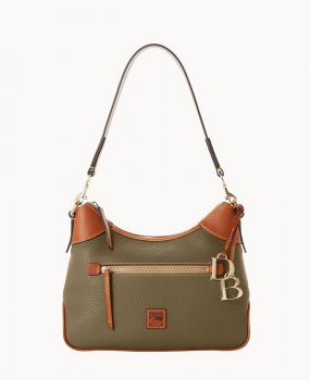 Dooney Pebble Grain Hobo Olive ID-fPQg87qZ