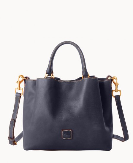 Dooney Florentine Barlow Navy ID-wNTTCwOq - Click Image to Close