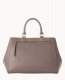 Dooney Saffiano Zip Satchel Taupe ID-0KS9J0De