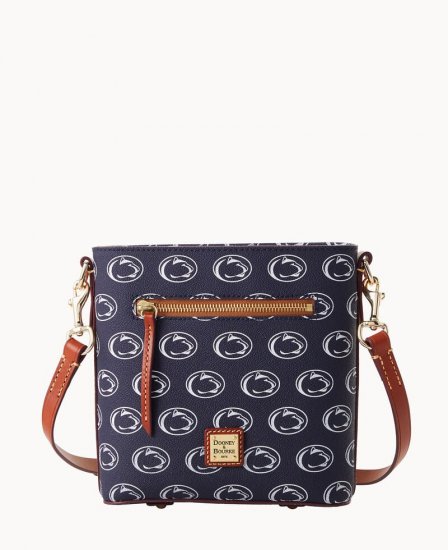 Dooney Collegiate Penn State Small Zip Crossbody PENN STATE ID-iPlHD8LP - Click Image to Close