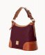 Dooney Ostrich Hobo Burgundy ID-tPWLO0qM