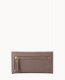 Dooney Saffiano Continental Clutch Taupe ID-kjm8S1Q9