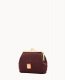 Dooney Suede Large Frame Purse Wine ID-XQ1oRMjY